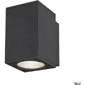 SLV Enola LED Applique murale Square IP65 Anthracite