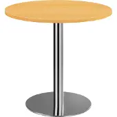 Hjh OFFICE PRO table de conférence (80 x 80 x 75.50 cm)