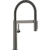 BLANCO CULINA-S II Mini-Robinet de cuisine Haute Pression Acier Foncé Satiné Vanne d'arrosage