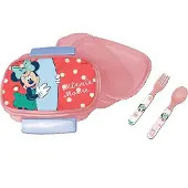 Disney Boîte à sandwich Minnie Surf + set de couverts