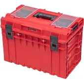 Qbrick System ONE 450 2.0 PROFI RED ULTRA HD Custom Mallette à outils modulaire organisateur 585 x 385 x 420 mm 52 l empilable IP66