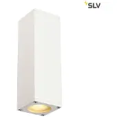 SLV Theo Up&Down Indoor Wandleuchte weiss GU10 max. 2x50W
