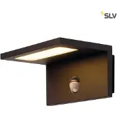SLV Applique murale Led Sensor avec détecteur de mouvement noir