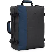 Hauptstadtkoffer blnbag M3 - sac à dos léger pour bagages à main Avion Sac à dos de voyage Weekender Cabin Size max 35 L Sac à dos de cabine Backpack Travel Bag 50 cm Sac de voyage Easyjet,Black Anthrazit