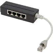 Logilink MP0032 séparateur de réseau Noir