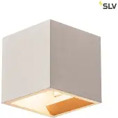 SLV Applique murale Solid Cube Up-Down gris béton