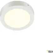 SLV Senser LED : applique murale et plafonnier en saillie, Ø 16,5 cm