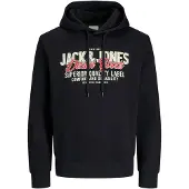 Jack & Jones Sweat-shirt 'Logo' mélange de couleurs / noir