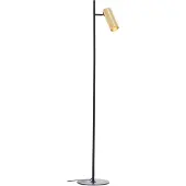 Brilliant Lampadaire Marty noir avec de l'or