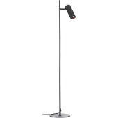 Brilliant Lampadaire sur pied Marty conception noire