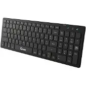 Qware Clavier Sans Fil Oldham Azerty Noir (pck-628bl)
