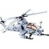 Sluban Army Model Bricks M38-B0838 Hélicoptère de combat AH-1Z Viper