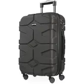 Hauptstadtkoffer - X-Kölln - Valise à main trolley avec soufflet d'extension 4 roues robuste coque dure valise de voyage extensible, serrure TSA 50 L,Graphit
