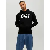 Jack & Jones Sweat-shirt anthracite / blanc