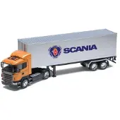 Welly 1:32 camion avec at. Scania12470 12626