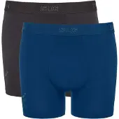 Sloggi Boxers bleu / gris / noir