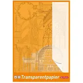 Herlitz 696401 Orange (A4, Blanc)