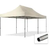 TOOLPORT 3x6 m Tonnelle pliante Acier, PES 750, crème