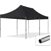 TOOLPORT 3x6 m Tonnelle pliante Acier, PES 750, noir