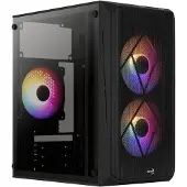 Aerocool CS107V2 Boîtier informatique Mini tour noir