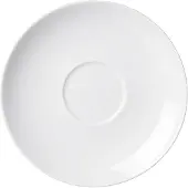 Flirt by R&B 4x Soucoupe pour cappuccino 16cm, Soucoupe, Blanc