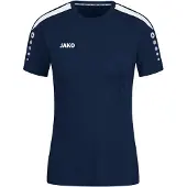 Jako T-shirt fonctionnel 'Power' bleu marine / blanc