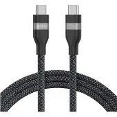 Anker Câble Usb-c Vers Usb-c Tressé Bio Souple 18 M 240 W Noir