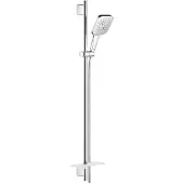 CASA39 Rainshower SmartActive 130 Cube Set de barre de douche (3 Types de jets, 12 l/min)