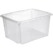 Keeeper Boîte de rangement 24 L transparente (24 l, 10x, 41 x 34.50 x 22 cm)