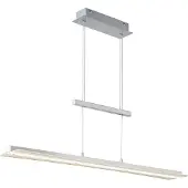TRIO Smash LED Suspension 18W Nickel Matt CCT Couleur de lumière réglable Touch