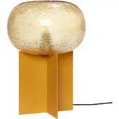 Hubsch Lampe de table verre - ambre