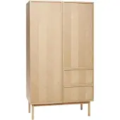 Hubsch Armoire en chêne - naturel