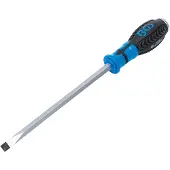 Bgs Tournevis plat fente 10 mm tige 200 mm manche bi-composant antidérapant