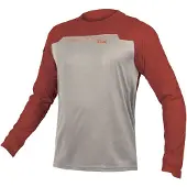 Endura Mt500 Burner Long Sleeve Enduro Jersey Gris S Homme