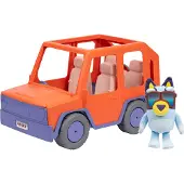 Bluey Voiture jouet Bluey Buddies, modèle Big Wheeler