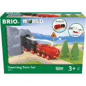 BRIO Steam Locomotive Set (36017) Clair Enfants