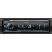 Kenwood KMM-BT508DAB | Autoradio DAB+ / Bluetooth / Amazon Alexa / iPod / iPhone / Android / Correction du temps de propagation