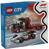 LEGO City - Camion d'exposition F1 avec Audi F1 Voiture de cour - - UneTaille - Blocs de Construction