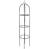 Nature Obélisque pour plantes grimpantes vert H190 cm