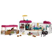 Schleich Camping-Car Equestre, 42619 HORSE CLUB - coffret, 227 pièces, dès 5 ans