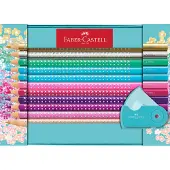 Faber-Castell Sparkle Boîte en métal - Couleurs/Épingles - 20 pi - - UneTaille - Set de Coloriage
