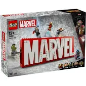 LEGO Marvel Super Heroes 76313 Logo MARVEL et Minifigures 76313