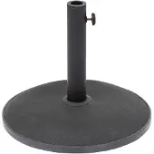 Hespéride Pied En Béton Pour Parasol Droit 15 Kg Noir -