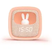 Mobility On Board MOB Réveil avec Lumière Billy Clock Rose