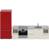 Lundby Jeux gris / rouge / noir / blanc