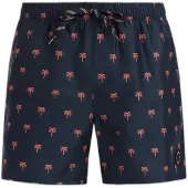 Protest Shorts de bain 'Mascot' bleu marine / melon / blanc