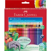 Faber-Castell Crayons de couleur - Grip - Aquarelle - 48 pièces - - UneTaille - Set de Coloriage