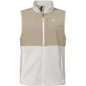Schöffel Gilet de sport beige / blanc