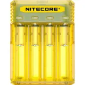 Nitecore Q4 Chargeur à 4 baies jaune