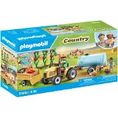 Playmobil 71442 Country Traktor mit Anhänger und Wassertank (71442)
